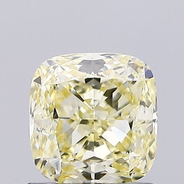 Loose Diamond - CUSHION MODIFIED 1.01ct Fancy Light Yellow VS1 (1 of 1)