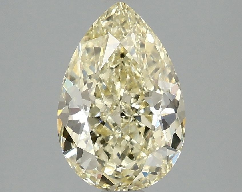 Loose Diamond - PEAR 1.96ct Fancy Intense Yellow VS2: Loose Diamond - PEAR 1.96ct Fancy Intense Yellow VS2 Source: This is a real non-mined Diamond that has been grown in a lab Shape: PEAR Carats: 1.96 Color: Fancy Intense Yellow Certification: IGI Video