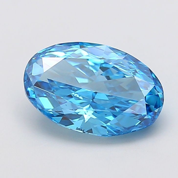Loose Diamond - OVAL 3.52ct Fancy Vivid Blue VS2 (1 of 1)