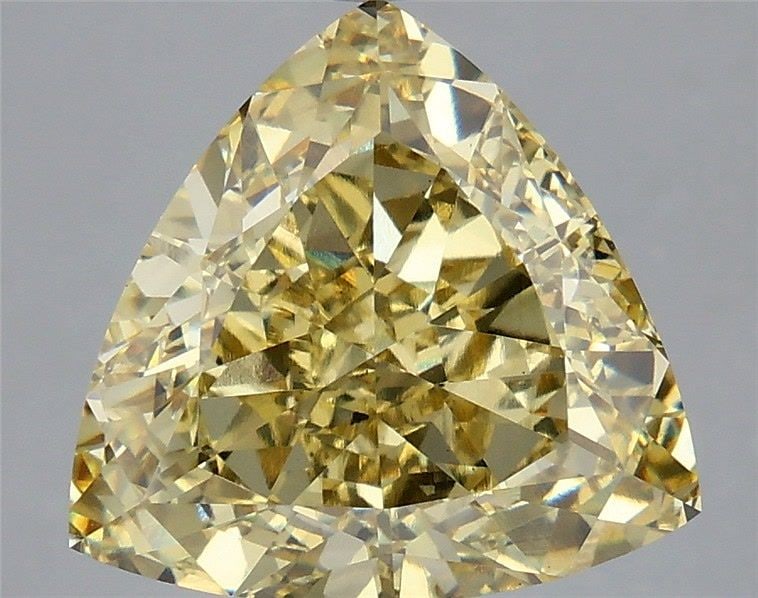 Loose Diamond - TRIANGULAR 8.06ct Fancy Intense Yellow VS2 (1 of 1)