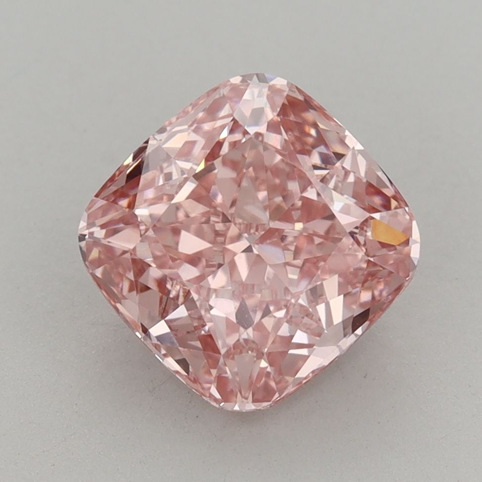 Loose Diamond - CUSHION MODIFIED 3.05ct Fancy Vivid Pink VS1: Loose Diamond - CUSHION MODIFIED 3.05ct Fancy Vivid Pink VS1 Source: This is a real non-mined Diamond that has been grown in a lab Shape: CUSHION MODIFIED Carats: 3.05 Color: Fancy Vivid Pink Certific
