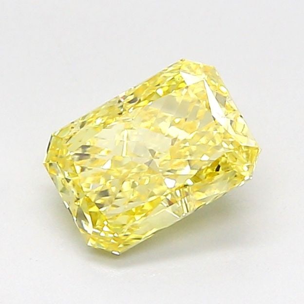 Loose Diamond - RADIANT 1.02ct Fancy Intense Yellow SI1: Loose Diamond - RADIANT 1.02ct Fancy Intense Yellow SI1 Source: This is a real non-mined Diamond that has been grown in a lab Shape: RADIANT Carats: 1.02 Color: Fancy Intense Yellow Certification: IGI