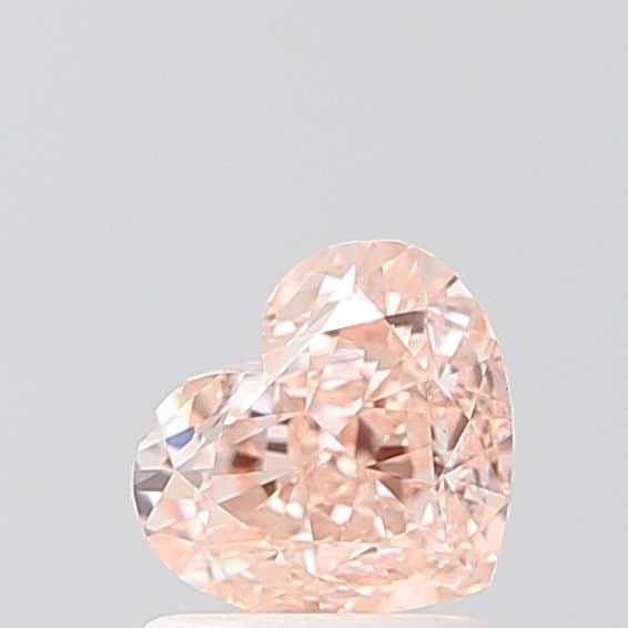 Loose Diamond - HEART 1.11ct Fancy Light Pinkish Brown VS1: Loose Diamond - HEART 1.11ct Fancy Light Pinkish Brown VS1 Source: This is a real non-mined Diamond that has been grown in a lab Shape: HEART Carats: 1.11 Color: Fancy Light Pinkish Brown Certificatio