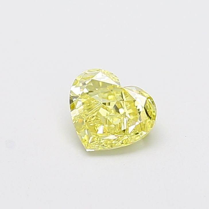 Loose Diamond - HEART 1.01ct Fancy Intense Yellow VS1: Loose Diamond - HEART 1.01ct Fancy Intense Yellow VS1 Source: This is a real non-mined Diamond that has been grown in a lab Shape: HEART Carats: 1.01 Color: Fancy Intense Yellow Certification: IGI Vid