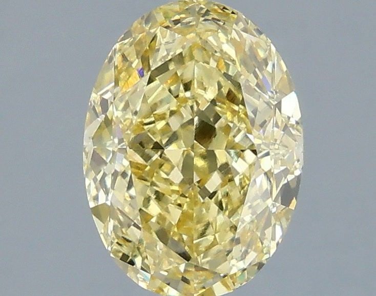 Loose Diamond - OVAL 3.05ct Fancy Intense Yellow VVS2: Loose Diamond - OVAL 3.05ct Fancy Intense Yellow VVS2 Source: This is a real non-mined Diamond that has been grown in a lab Shape: OVAL Carats: 3.05 Color: Fancy Intense Yellow Certification: IGI Vide
