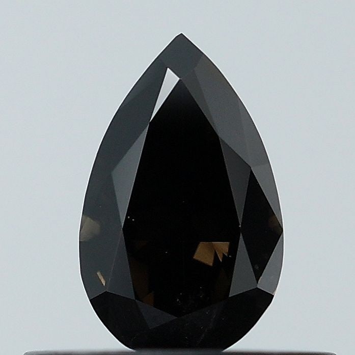 Loose Diamond - PEAR 0.4ct Fancy Deep Black SI1: Loose Diamond - PEAR 0.4ct Fancy Deep Black SI1 Source: This is a real non-mined Diamond that has been grown in a lab Shape: PEAR Carats: 0.4 Color: Fancy Deep Black Certification: NONE Video: