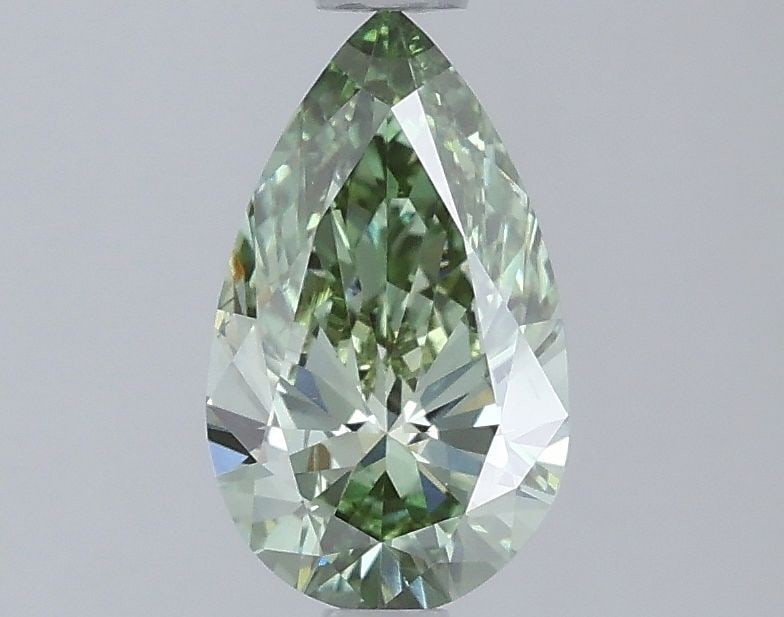 Loose Diamond - PEAR 0.99ct Fancy Vivid Green VS2: Loose Diamond - PEAR 0.99ct Fancy Vivid Green VS2 Source: This is a real non-mined Diamond that has been grown in a lab Shape: PEAR Carats: 0.99 Color: Fancy Vivid Green Certification: IGI Video: