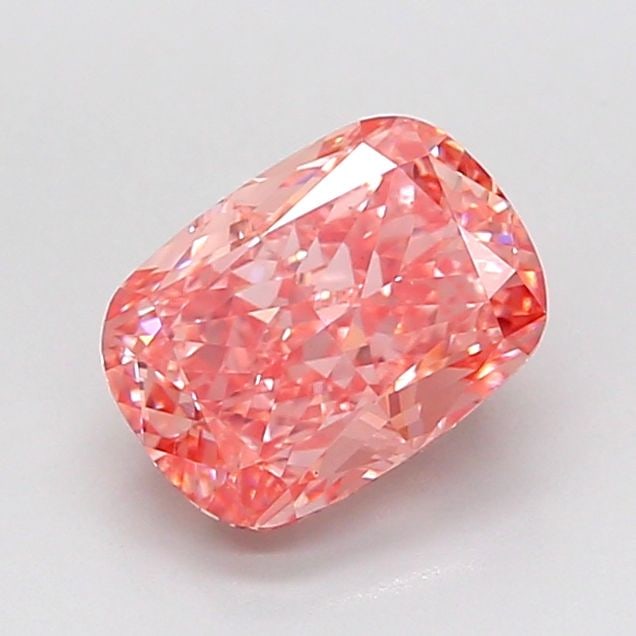 Loose Diamond - CUSHION MODIFIED 2.02ct Fancy Vivid Pink VS2: Loose Diamond - CUSHION MODIFIED 2.02ct Fancy Vivid Pink VS2 Source: This is a real non-mined Diamond that has been grown in a lab Shape: CUSHION MODIFIED Carats: 2.02 Color: Fancy Vivid Pink Certific