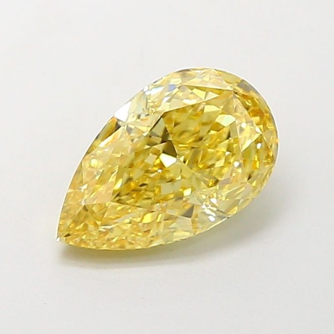 Loose Diamond - PEAR 1.81ct Fancy Intense Yellow VS1: Loose Diamond - PEAR 1.81ct Fancy Intense Yellow VS1 Source: This is a real non-mined Diamond that has been grown in a lab Shape: PEAR Carats: 1.81 Color: Fancy Intense Yellow Certification: IGI Video