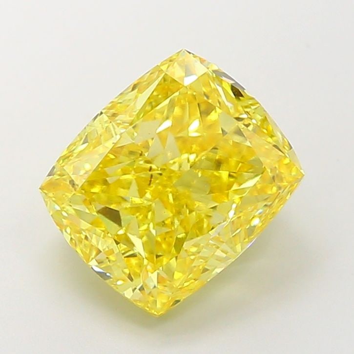 Loose Diamond - CUSHION MODIFIED 6.51ct Fancy Vivid Yellow VS1: Loose Diamond - CUSHION MODIFIED 6.51ct Fancy Vivid Yellow VS1 Source: This is a real non-mined Diamond that has been grown in a lab Shape: CUSHION MODIFIED Carats: 6.51 Color: Fancy Vivid Yellow Cert