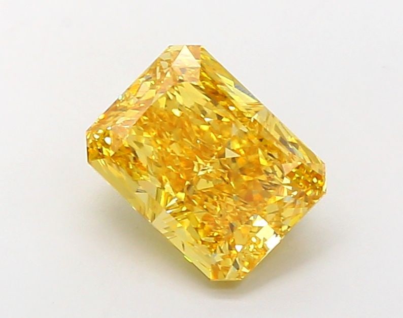 Loose Diamond - RADIANT 4.01ct Fancy Vivid Yellow VS1: Loose Diamond - RADIANT 4.01ct Fancy Vivid Yellow VS1 Source: This is a real non-mined Diamond that has been grown in a lab Shape: RADIANT Carats: 4.01 Color: Fancy Vivid Yellow Certification: IGI Vid