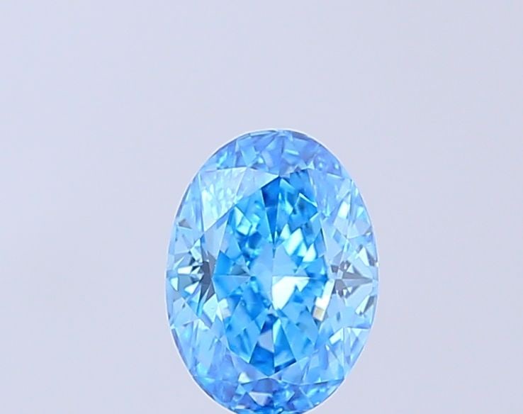 Loose Diamond - OVAL 1.0ct Fancy Vivid Blue VVS2: Loose Diamond - OVAL 1.0ct Fancy Vivid Blue VVS2 Source: This is a real non-mined Diamond that has been grown in a lab Shape: OVAL Carats: 1.0 Color: Fancy Vivid Blue Certification: IGI Video: