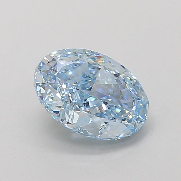 Loose Diamond - OVAL 2.08ct Fancy Vivid Blue VVS1: Loose Diamond - OVAL 2.08ct Fancy Vivid Blue VVS1 Source: This is a real non-mined Diamond that has been grown in a lab Shape: OVAL Carats: 2.08 Color: Fancy Vivid Blue Certification: IGI Video: