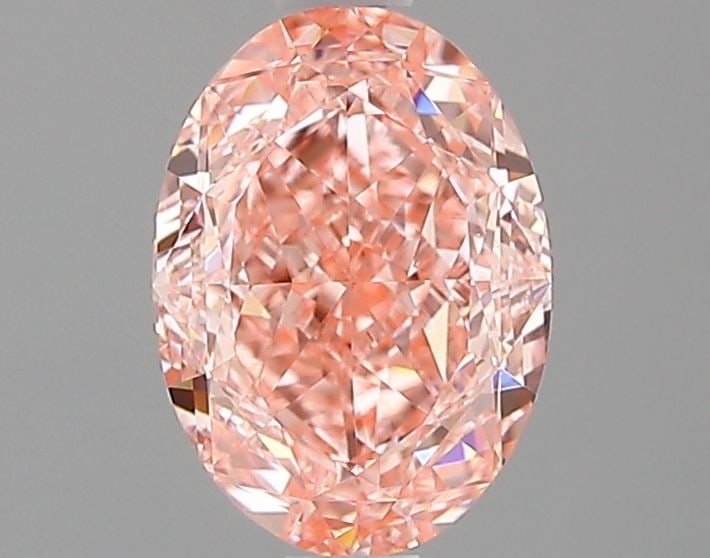 Loose Diamond - OVAL 1.11ct Fancy Vivid Pink VVS2: Loose Diamond - OVAL 1.11ct Fancy Vivid Pink VVS2 Source: This is a real non-mined Diamond that has been grown in a lab Shape: OVAL Carats: 1.11 Color: Fancy Vivid Pink Certification: IGI Video:
