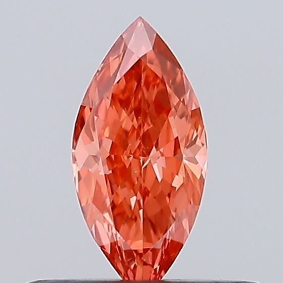 Loose Diamond - MARQUISE 0.28ct Fancy Vivid Red VS1: Loose Diamond - MARQUISE 0.28ct Fancy Vivid Red VS1 Source: This is a real non-mined Diamond that has been grown in a lab Shape: MARQUISE Carats: 0.28 Color: Fancy Vivid Red Certification: NONE Video: