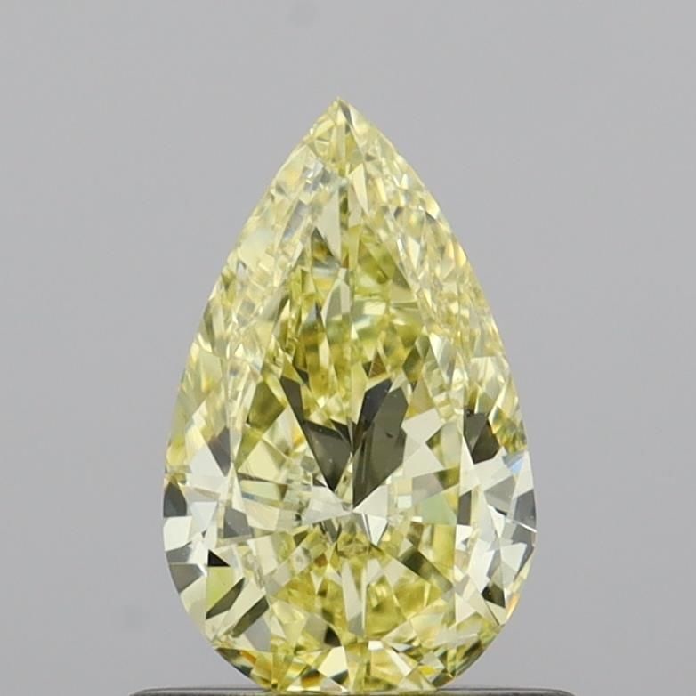 Loose Diamond - PEAR 0.58ct Fancy Yellow VS1: Loose Diamond - PEAR 0.58ct Fancy Yellow VS1 Source: This is a real non-mined Diamond that has been grown in a lab Shape: PEAR Carats: 0.58 Color: Fancy Yellow Certification: IGI Video:
