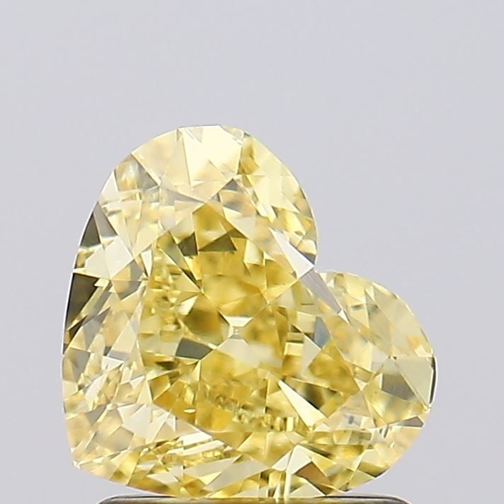 Loose Diamond - HEART 1.51ct Fancy Intense Yellow VS1 (1 of 1)