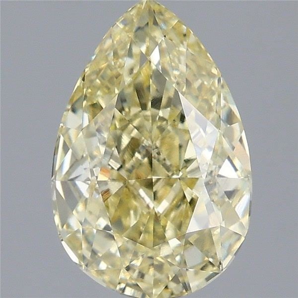 Loose Diamond - PEAR 3.06ct Fancy Yellow VS1: Loose Diamond - PEAR 3.06ct Fancy Yellow VS1 Source: This is a real non-mined Diamond that has been grown in a lab Shape: PEAR Carats: 3.06 Color: Fancy Yellow Certification: IGI Video: