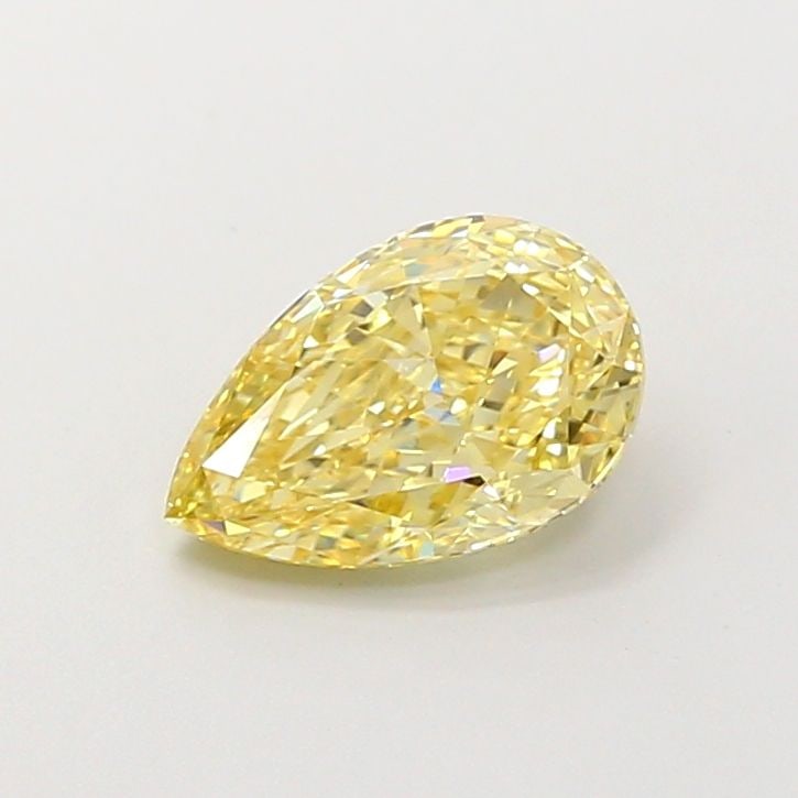 Loose Diamond - PEAR 1.3ct Fancy Intense Yellow VVS2: Loose Diamond - PEAR 1.3ct Fancy Intense Yellow VVS2 Source: This is a real non-mined Diamond that has been grown in a lab Shape: PEAR Carats: 1.3 Color: Fancy Intense Yellow Certification: IGI Video: