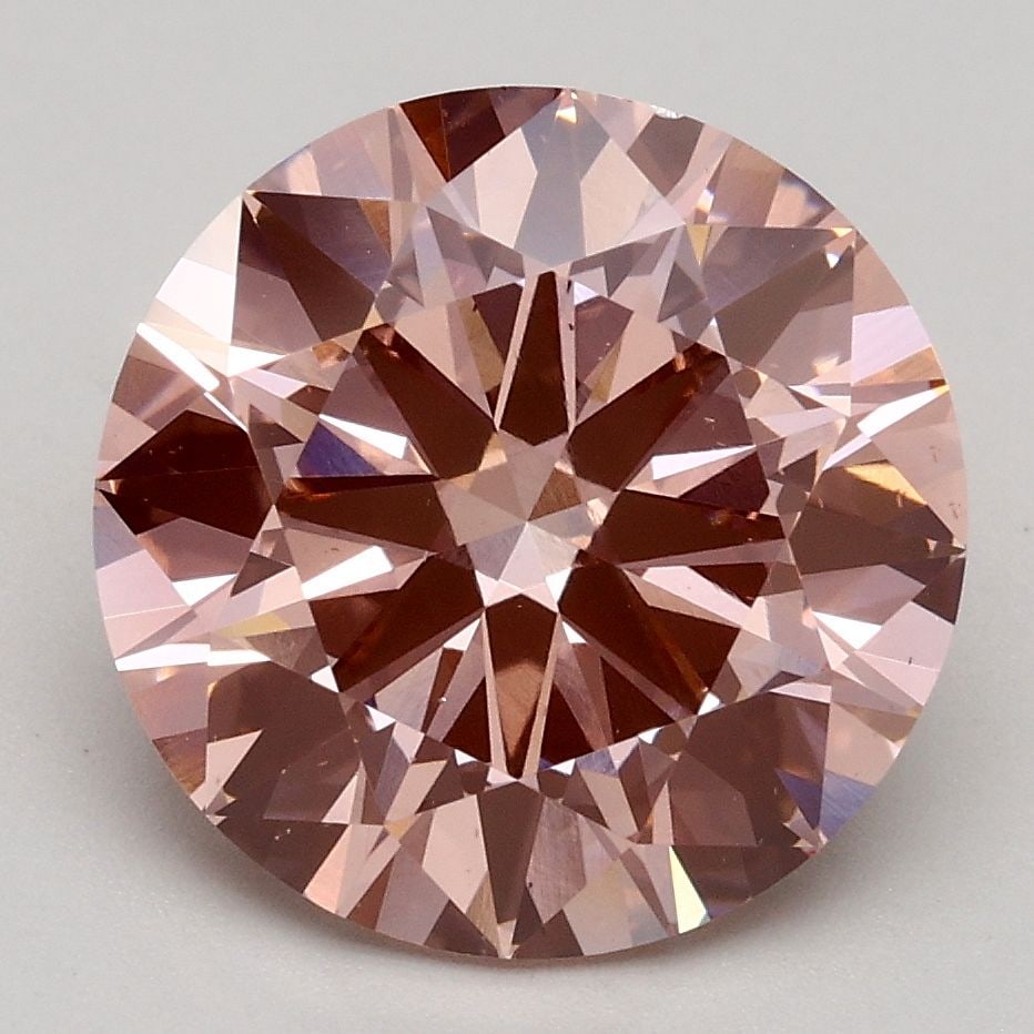 Loose Diamond - ROUND 3.02ct Fancy Intense Pink VS2 (1 of 1)