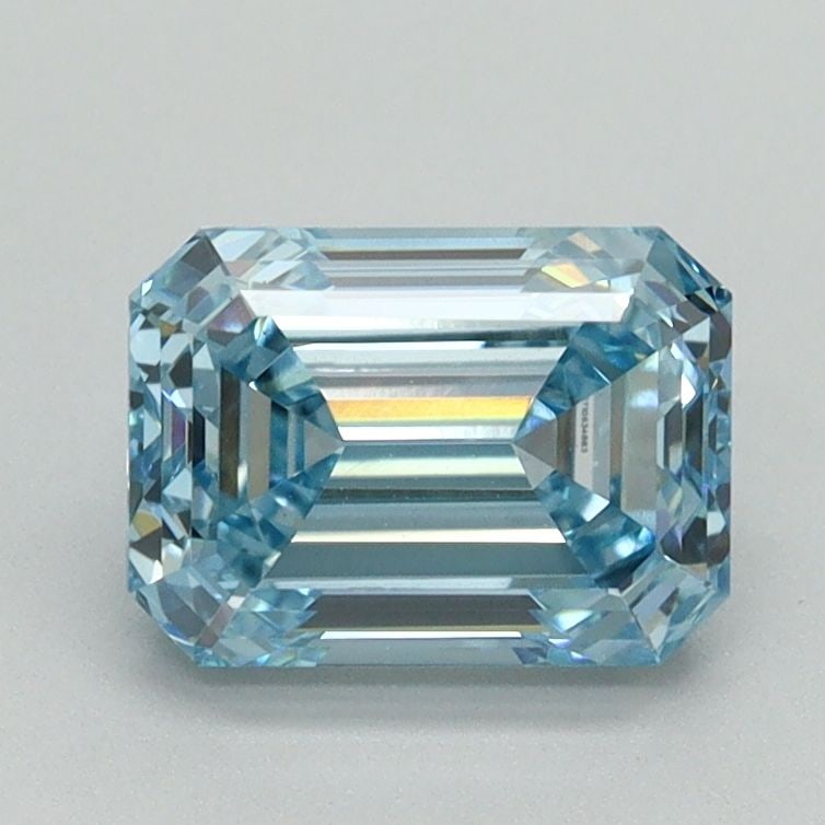 Loose Diamond - EMERALD 1.5ct Fancy Intense Blue VS1 (1 of 1)
