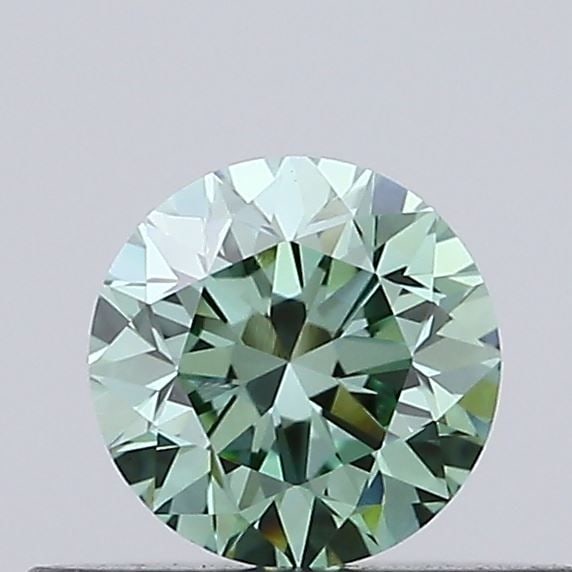 Loose Diamond - ROUND 0.34ct Fancy Vivid Green VS1: Loose Diamond - ROUND 0.34ct Fancy Vivid Green VS1 Source: This is a real non-mined Diamond that has been grown in a lab Shape: ROUND Carats: 0.34 Color: Fancy Vivid Green Certification: IGI Video: