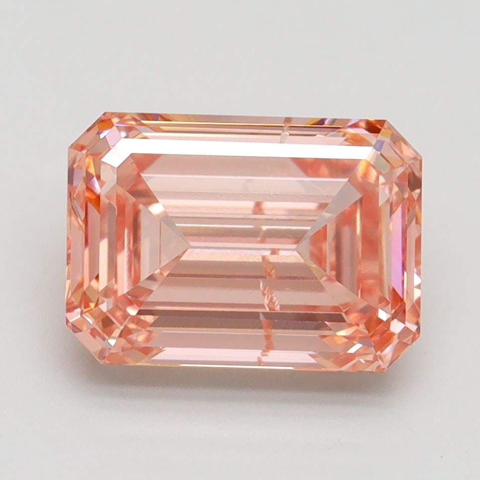 Loose Diamond - EMERALD 3.02ct Fancy Intense Pink SI1: Loose Diamond - EMERALD 3.02ct Fancy Intense Pink SI1 Source: This is a real non-mined Diamond that has been grown in a lab Shape: EMERALD Carats: 3.02 Color: Fancy Intense Pink Certification: IGI Vid