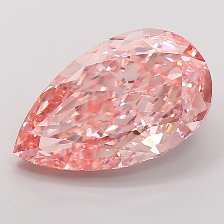 Loose Diamond - PEAR 6.2ct Fancy Vivid Pink VVS2 (1 of 1)