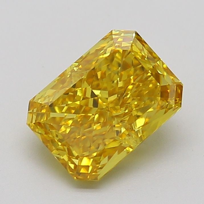 Loose Diamond - RADIANT 2.69ct Fancy Vivid Yellow VS1: Loose Diamond - RADIANT 2.69ct Fancy Vivid Yellow VS1 Source: This is a real non-mined Diamond that has been grown in a lab Shape: RADIANT Carats: 2.69 Color: Fancy Vivid Yellow Certification: IGI Vid