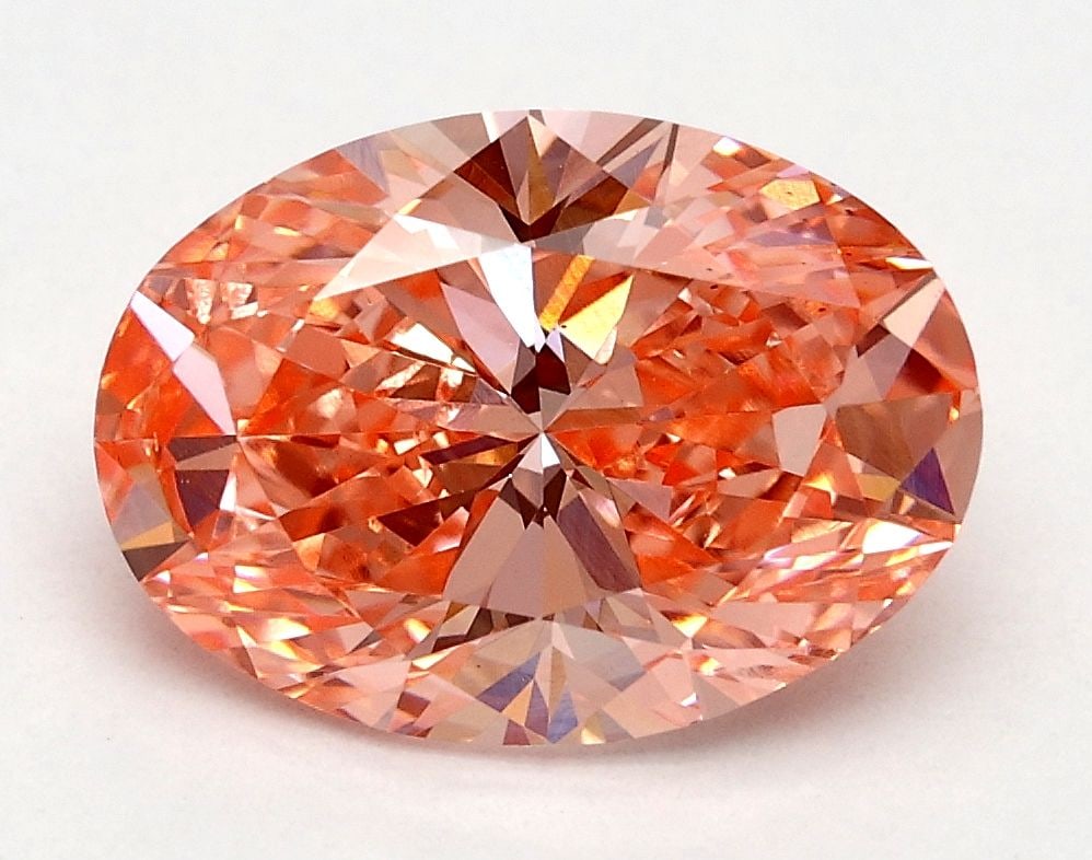 Loose Diamond - OVAL 2.0ct Fancy Vivid Pink SI1: Loose Diamond - OVAL 2.0ct Fancy Vivid Pink SI1 Source: This is a real non-mined Diamond that has been grown in a lab Shape: OVAL Carats: 2.0 Color: Fancy Vivid Pink Certification: IGI Video: