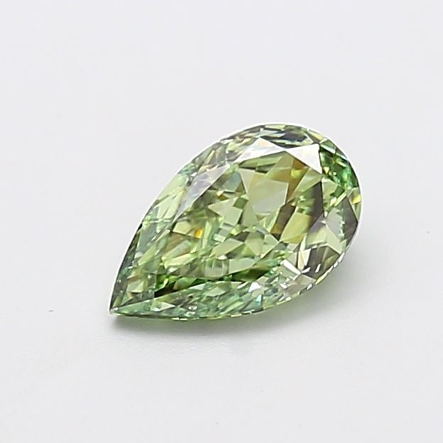 Loose Diamond - PEAR 1.05ct Fancy Vivid Green VS1: Loose Diamond - PEAR 1.05ct Fancy Vivid Green VS1 Source: This is a real non-mined Diamond that has been grown in a lab Shape: PEAR Carats: 1.05 Color: Fancy Vivid Green Certification: IGI Video: