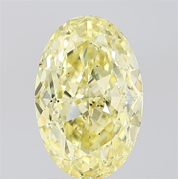 Loose Diamond - OVAL 2.51ct Fancy Intense Yellow SI1: Loose Diamond - OVAL 2.51ct Fancy Intense Yellow SI1 Source: This is a real non-mined Diamond that has been grown in a lab Shape: OVAL Carats: 2.51 Color: Fancy Intense Yellow Certification: IGI Video