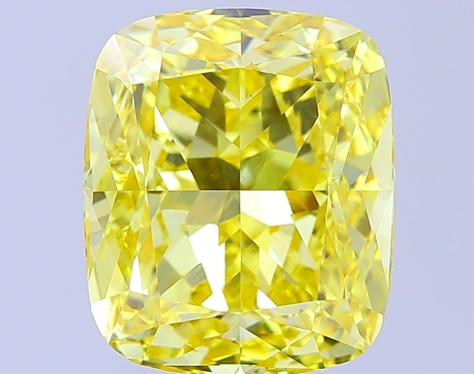 Loose Diamond - CUSHION MODIFIED 9.01ct Fancy Vivid Yellow VS1: Loose Diamond - CUSHION MODIFIED 9.01ct Fancy Vivid Yellow VS1 Source: This is a real non-mined Diamond that has been grown in a lab Shape: CUSHION MODIFIED Carats: 9.01 Color: Fancy Vivid Yellow Cert