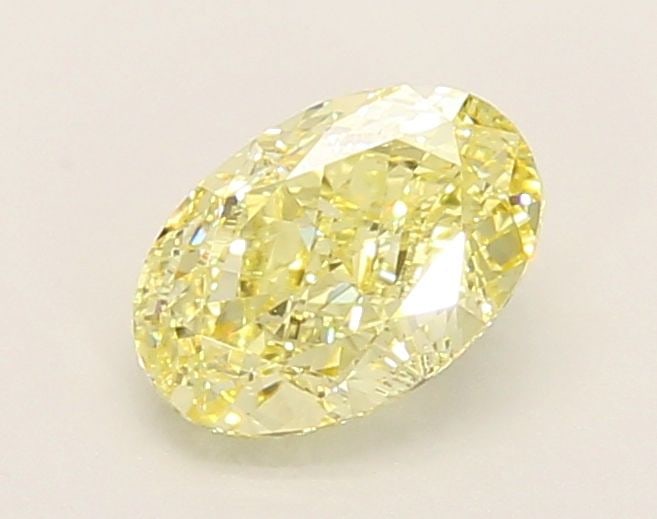 Loose Diamond - OVAL 1.07ct Fancy Intense Yellow VVS2: Loose Diamond - OVAL 1.07ct Fancy Intense Yellow VVS2 Source: This is a real non-mined Diamond that has been grown in a lab Shape: OVAL Carats: 1.07 Color: Fancy Intense Yellow Certification: IGI Vide