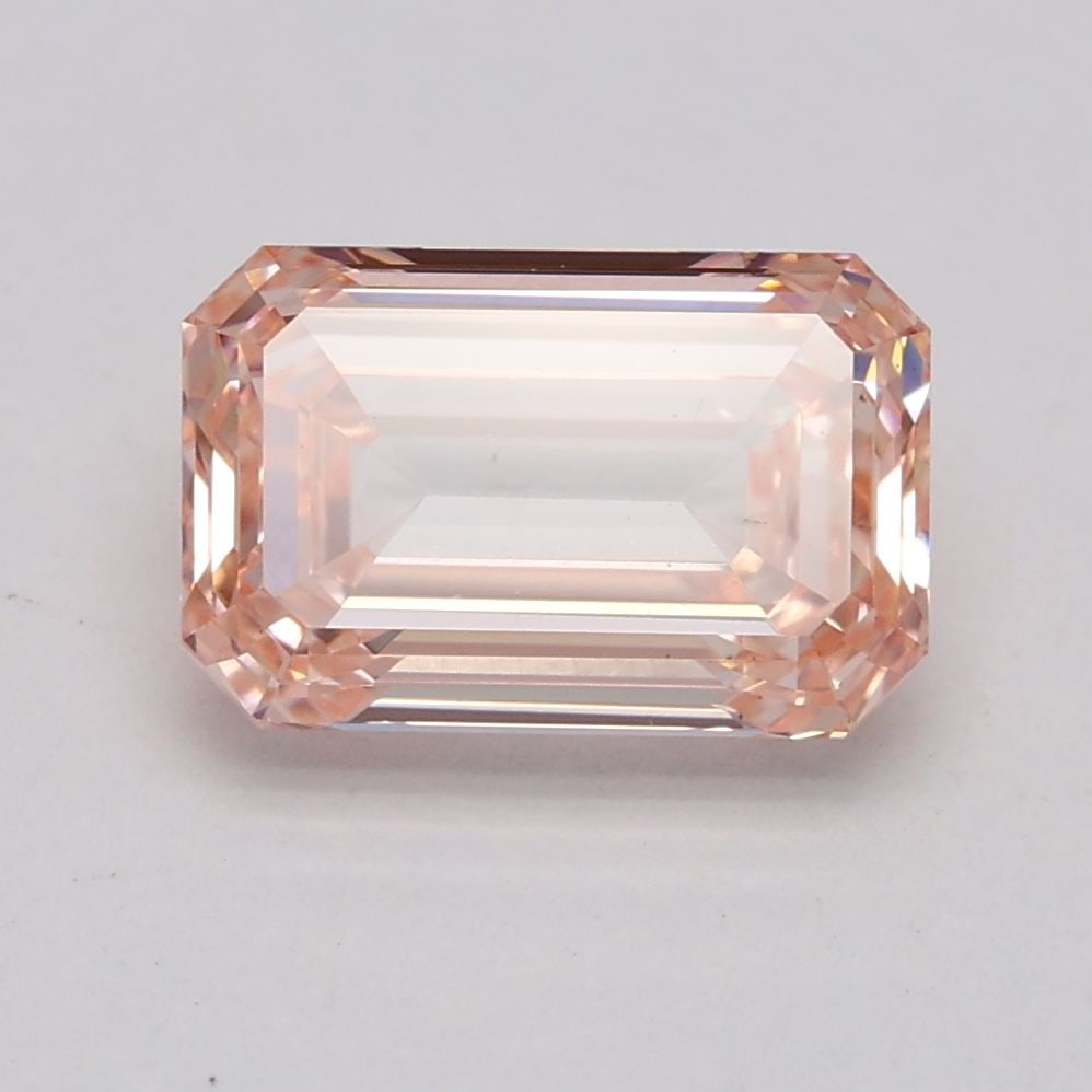 Loose Diamond - EMERALD 1.67ct Fancy Intense Pink VS2: Loose Diamond - EMERALD 1.67ct Fancy Intense Pink VS2 Source: This is a real non-mined Diamond that has been grown in a lab Shape: EMERALD Carats: 1.67 Color: Fancy Intense Pink Certification: IGI Vid