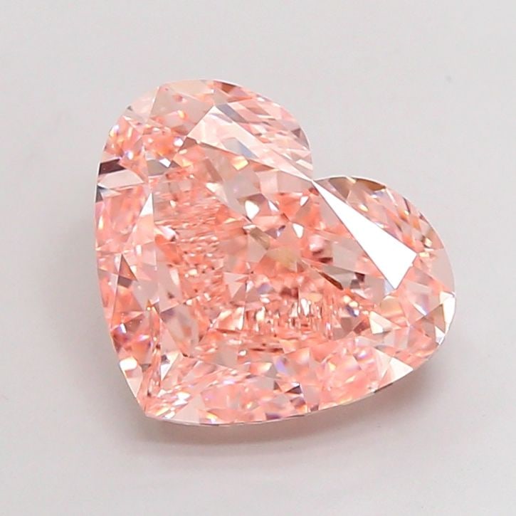 Loose Diamond - HEART 7.53ct Fancy Intense Pink VVS2: Loose Diamond - HEART 7.53ct Fancy Intense Pink VVS2 Source: This is a real non-mined Diamond that has been grown in a lab Shape: HEART Carats: 7.53 Color: Fancy Intense Pink Certification: IGI Video: