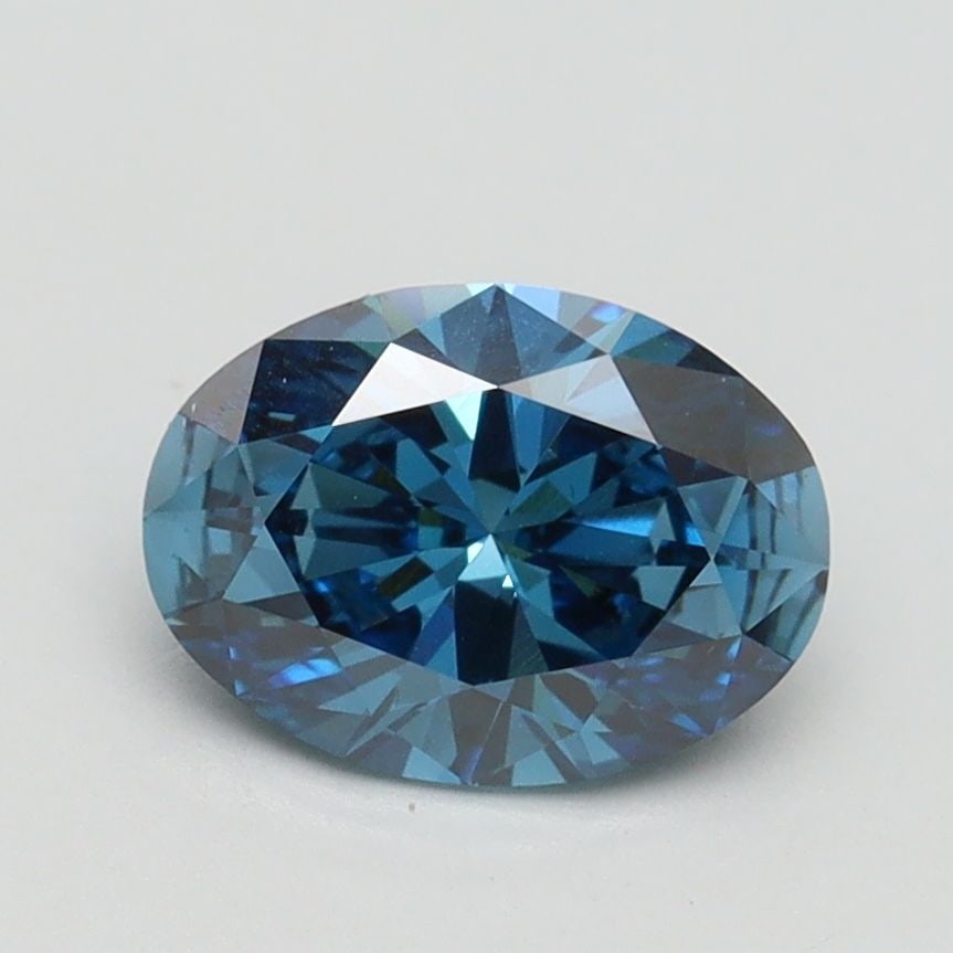 Loose Diamond - OVAL 1.2ct Fancy Vivid Blue VS2: Loose Diamond - OVAL 1.2ct Fancy Vivid Blue VS2 Source: This is a real non-mined Diamond that has been grown in a lab Shape: OVAL Carats: 1.2 Color: Fancy Vivid Blue Certification: IGI Video: