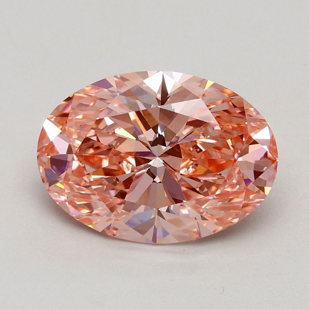 Loose Diamond - OVAL 2.09ct Fancy Intense Pink VS1: Loose Diamond - OVAL 2.09ct Fancy Intense Pink VS1 Source: This is a real non-mined Diamond that has been grown in a lab Shape: OVAL Carats: 2.09 Color: Fancy Intense Pink Certification: IGI Video: