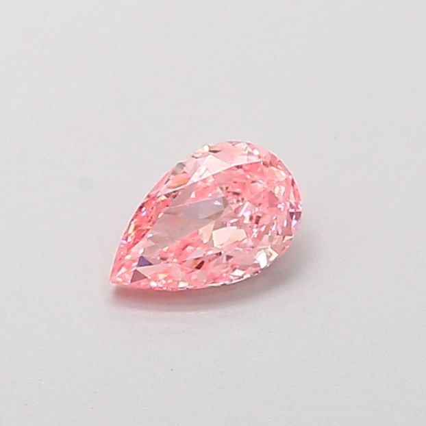 Loose Diamond - PEAR 0.37ct Fancy Vivid Pink VVS2: Loose Diamond - PEAR 0.37ct Fancy Vivid Pink VVS2 Source: This is a real non-mined Diamond that has been grown in a lab Shape: PEAR Carats: 0.37 Color: Fancy Vivid Pink Certification: IGI Video: