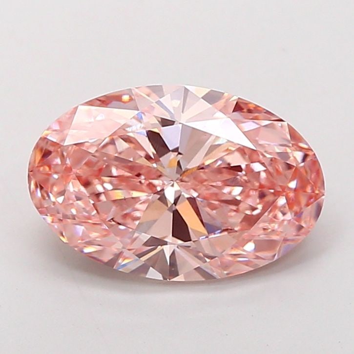 Loose Diamond - OVAL 4.01ct Fancy Intense Pink VS1: Loose Diamond - OVAL 4.01ct Fancy Intense Pink VS1 Source: This is a real non-mined Diamond that has been grown in a lab Shape: OVAL Carats: 4.01 Color: Fancy Intense Pink Certification: IGI Video: