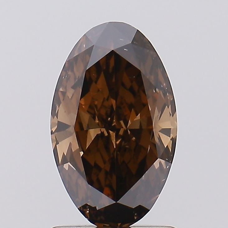 Loose Diamond - OVAL 1.16ct Fancy Deep Brown SI1: Loose Diamond - OVAL 1.16ct Fancy Deep Brown SI1 Source: This is a real non-mined Diamond that has been grown in a lab Shape: OVAL Carats: 1.16 Color: Fancy Deep Brown Certification: IGI Video: