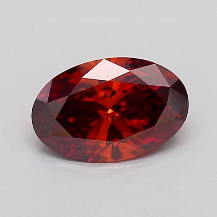 Loose Diamond - OVAL 1.03ct Fancy Deep Orange VS1: Loose Diamond - OVAL 1.03ct Fancy Deep Orange VS1 Source: This is a real non-mined Diamond that has been grown in a lab Shape: OVAL Carats: 1.03 Color: Fancy Deep Orange Certification: IGI Video: