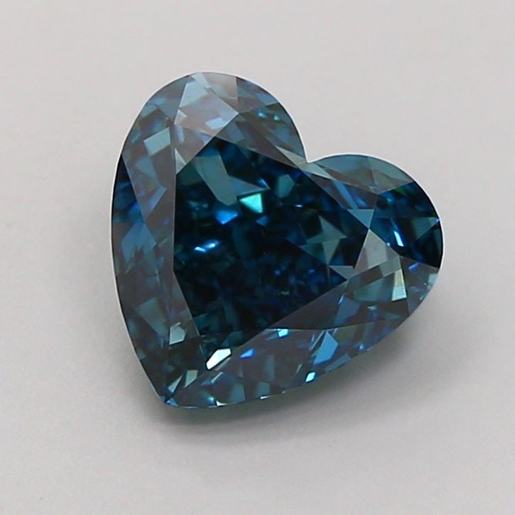 Loose Diamond - HEART 2.05ct Fancy Deep Greenish Blue VS2: Loose Diamond - HEART 2.05ct Fancy Deep Greenish Blue VS2 Source: This is a real non-mined Diamond that has been grown in a lab Shape: HEART Carats: 2.05 Color: Fancy Deep Greenish Blue Certification:
