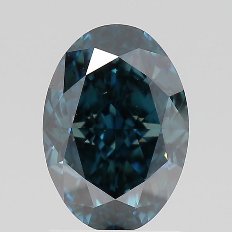 Loose Diamond - OVAL 2.01ct Fancy Vivid Green VS1: Loose Diamond - OVAL 2.01ct Fancy Vivid Green VS1 Source: This is a real non-mined Diamond that has been grown in a lab Shape: OVAL Carats: 2.01 Color: Fancy Vivid Green Certification: NONE Video: