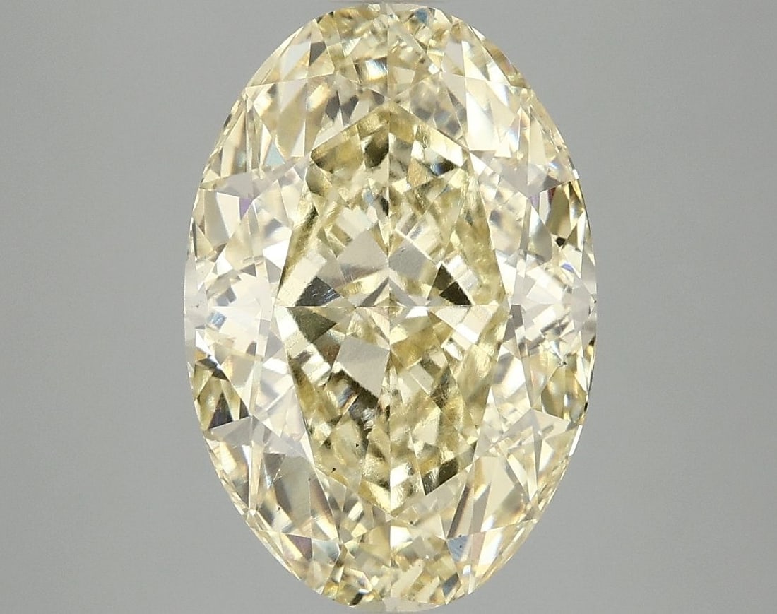 Loose Diamond - OVAL 5.09ct Fancy Intense Yellow VS2: Loose Diamond - OVAL 5.09ct Fancy Intense Yellow VS2 Source: This is a real non-mined Diamond that has been grown in a lab Shape: OVAL Carats: 5.09 Color: Fancy Intense Yellow Certification: IGI Video