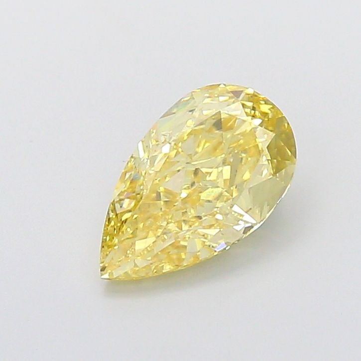 Loose Diamond - PEAR 3.07ct Fancy Intense Yellow VS1: Loose Diamond - PEAR 3.07ct Fancy Intense Yellow VS1 Source: This is a real non-mined Diamond that has been grown in a lab Shape: PEAR Carats: 3.07 Color: Fancy Intense Yellow Certification: IGI Video