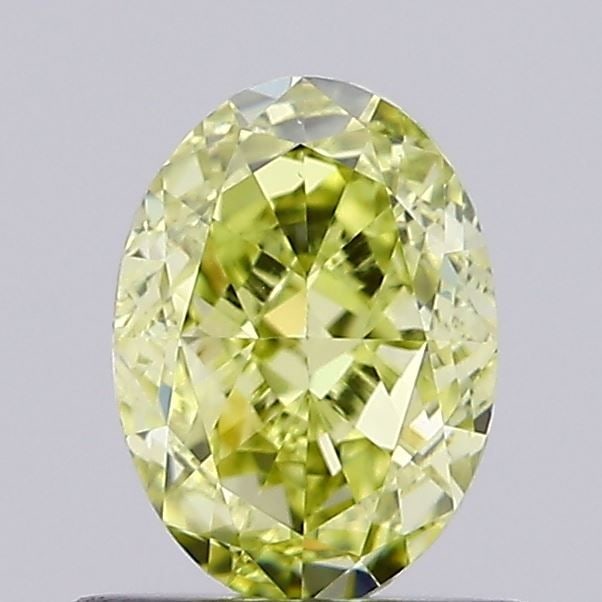 Loose Diamond - OVAL 0.87ct Fancy Yellow VS1: Loose Diamond - OVAL 0.87ct Fancy Yellow VS1 Source: This is a real non-mined Diamond that has been grown in a lab Shape: OVAL Carats: 0.87 Color: Fancy Yellow Certification: IGI Video: