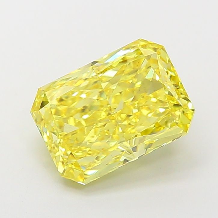 Loose Diamond - RADIANT 4.03ct Fancy Vivid Yellow VS2: Loose Diamond - RADIANT 4.03ct Fancy Vivid Yellow VS2 Source: This is a real non-mined Diamond that has been grown in a lab Shape: RADIANT Carats: 4.03 Color: Fancy Vivid Yellow Certification: IGI Vid