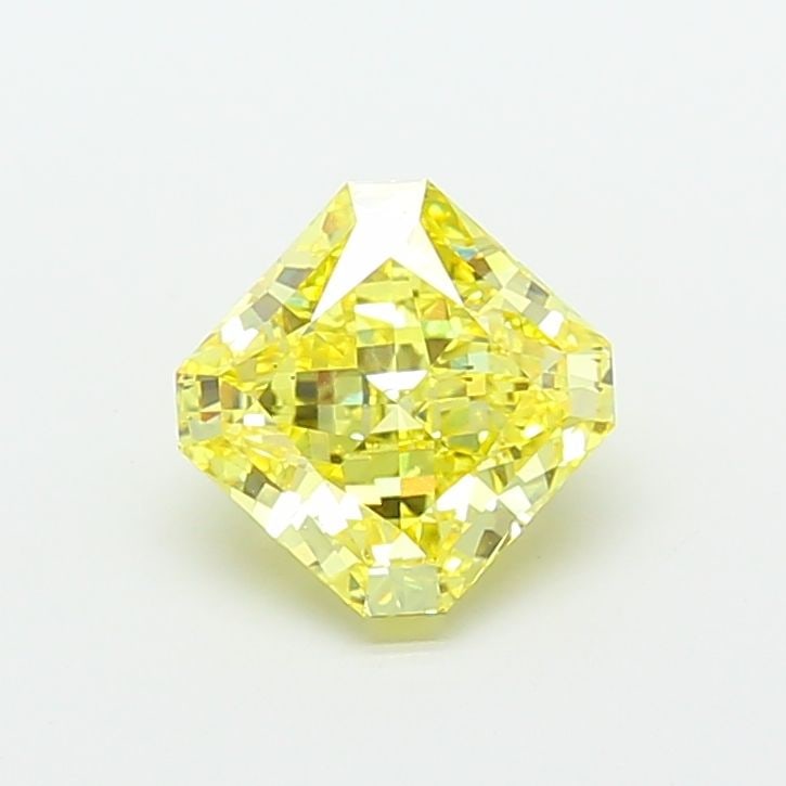 Loose Diamond - SQUARE RADIANT 5.02ct Fancy Vivid Yellow VS2: Loose Diamond - SQUARE RADIANT 5.02ct Fancy Vivid Yellow VS2 Source: This is a real non-mined Diamond that has been grown in a lab Shape: SQUARE RADIANT Carats: 5.02 Color: Fancy Vivid Yellow Certific