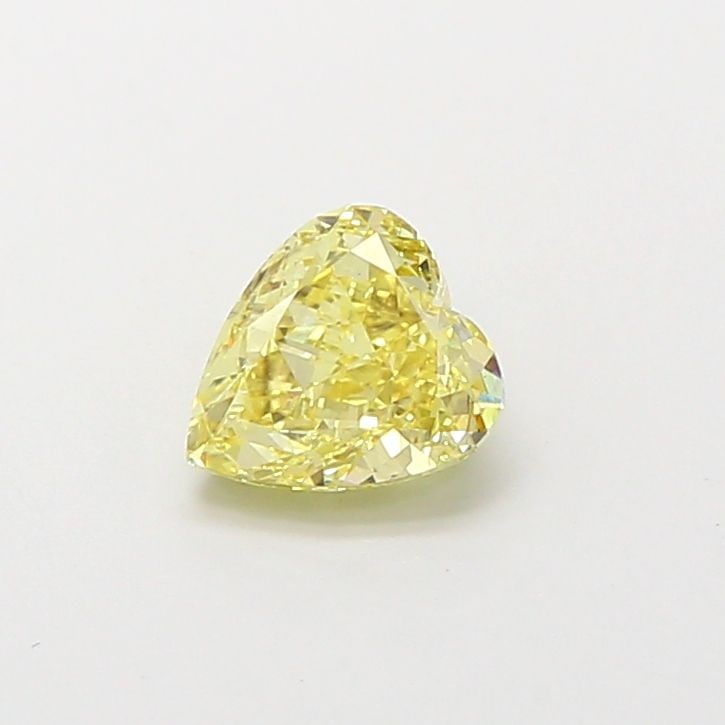 Loose Diamond - HEART 1.01ct Fancy Intense Yellow VS2: Loose Diamond - HEART 1.01ct Fancy Intense Yellow VS2 Source: This is a real non-mined Diamond that has been grown in a lab Shape: HEART Carats: 1.01 Color: Fancy Intense Yellow Certification: IGI Vid